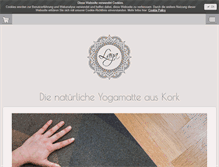 Tablet Screenshot of layayoga.at